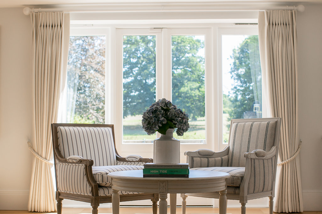 Curtains and Roman Blinds: Jane Crawford Interiors